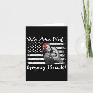Kamala 2024 Harris Rosie the Riveter Vi är inte på Kort