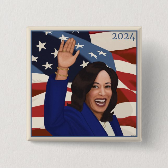 Kamala 2024 knapp (Framsida)