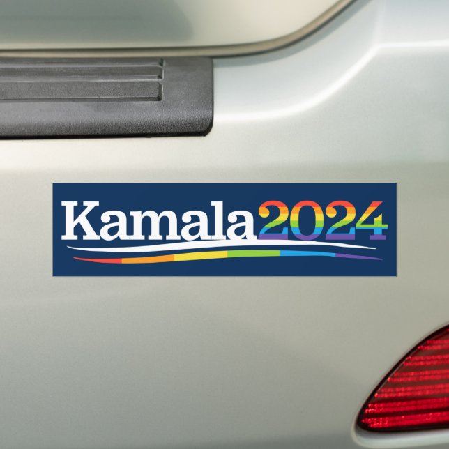 Kamala 2024 LGBTQ Bildekal (På Bil)
