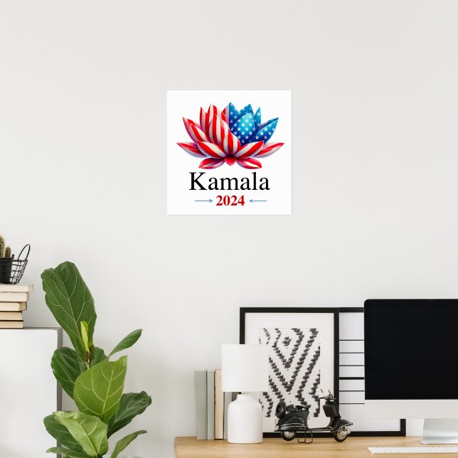 Kamala 2024 - poster (Hemmakontoret)