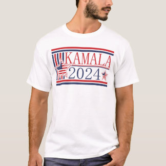 Kamala 2024, presidentkandidat t shirt