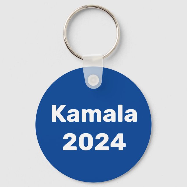 Kamala 2024 Presidentval Nyckelring (Framsida)