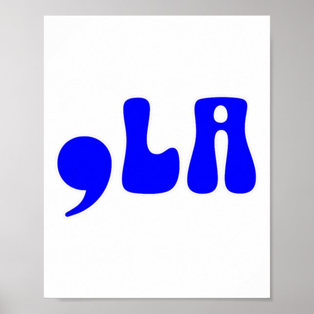 Kamala 2024 Rolig Komma La Harris 2024  Poster (Framsidan)