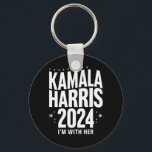 Kamala 2024-stöd med hennes kamala Harris Nyckelring<br><div class="desc">Kamala 2024-stöd med Kamala Harris 2024</div>