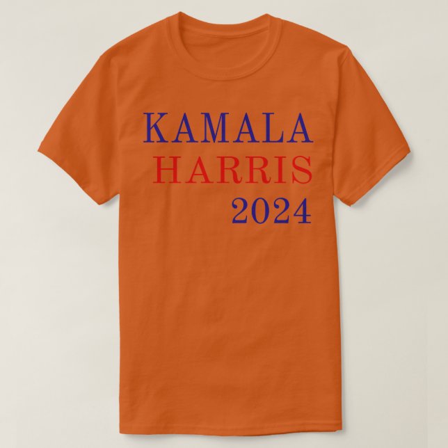 Kamala 2024 text t shirt (Design framsida)