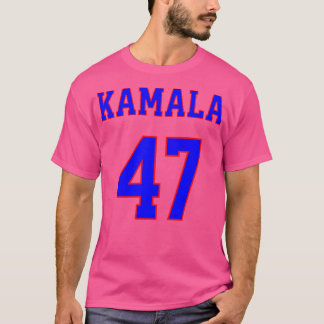 Kamala 47 Blue och Red T Shirt