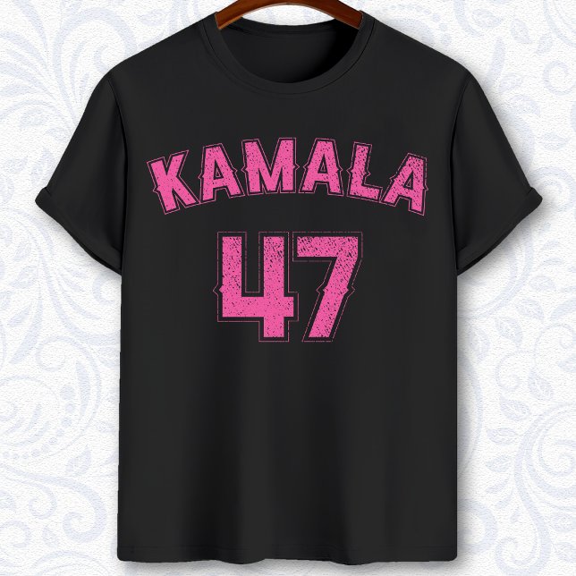 Kamala 47 rosa Harris 2024, val kampanj T Shirt (Skapare uppladdad)