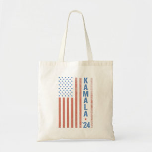 Kamala Amerikanska Flagga president Tygkasse
