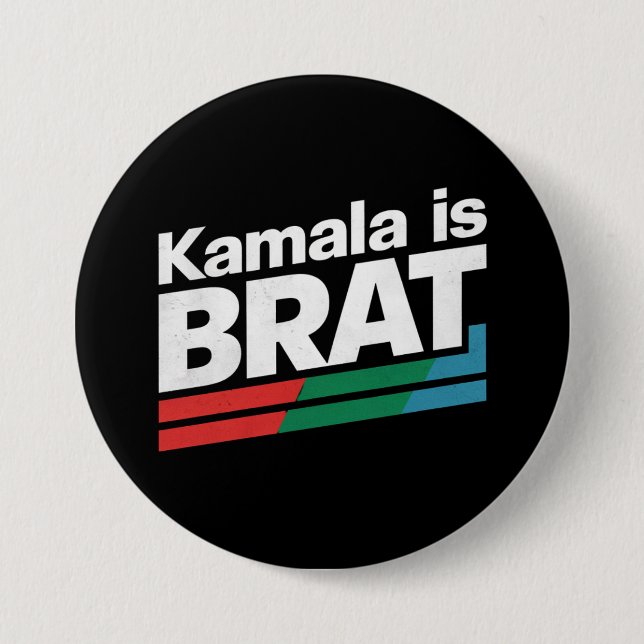 Kamala Är En Bråkstake Knapp (Framsida)
