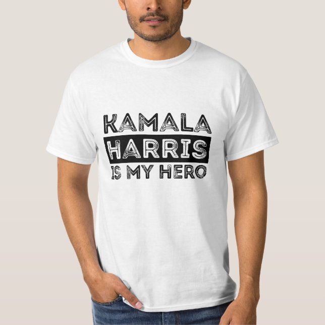 Kamala är min hjälte t shirt (Framsida)