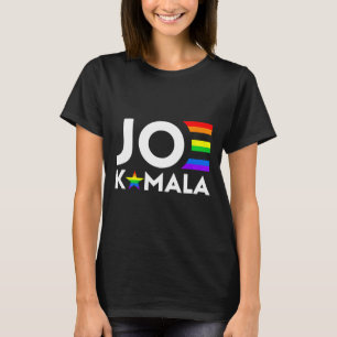 Kamala Biden Harris 2020 Lgbt Gay pride Flagga Dem T Shirt