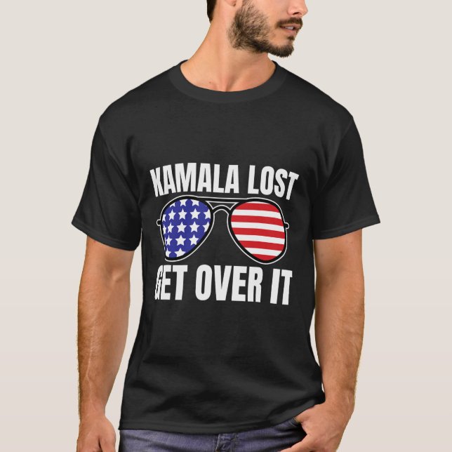 Kamala Borttappad, kör över den där fina segraren  T Shirt (Framsida)