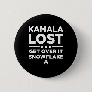 Kamala Borttappad, kör över det snöflummen - Trump Knapp