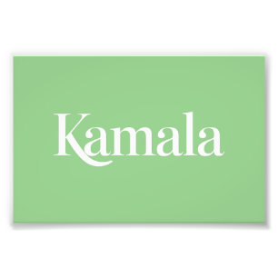 Kamala Brat Kamala Harris för president 2024 Fototryck