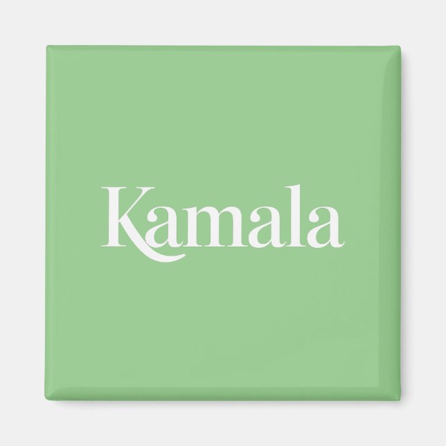Kamala Brat Kamala Harris för president 2024 Magnet (Framsidan)