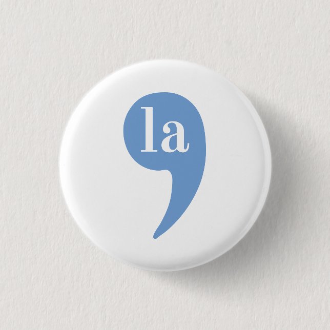 Kamala Button Comma La Button Kamala Harris Pin Knapp (Framsida)