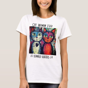 Kamala Cat Dam T-Shirt