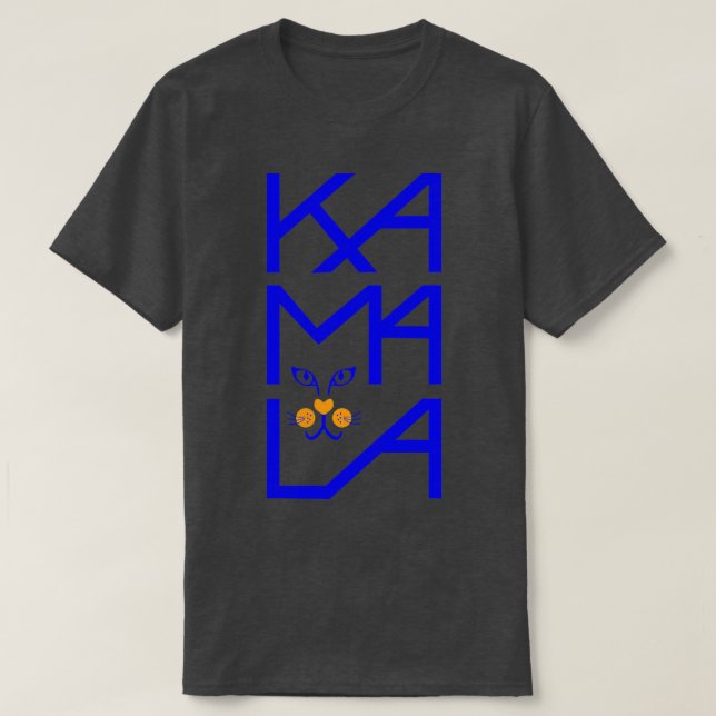KAMALA CAT T SHIRT (Design framsida)
