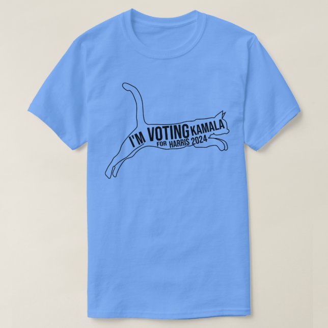 Kamala cat TShirt 4 T Shirt (Design framsida)