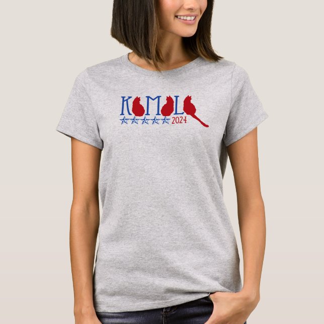 Kamala Cats 2024 T Shirt (Framsida)