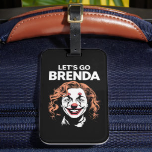 Kamala Clown Låt oss gå Brenda Bagagebricka