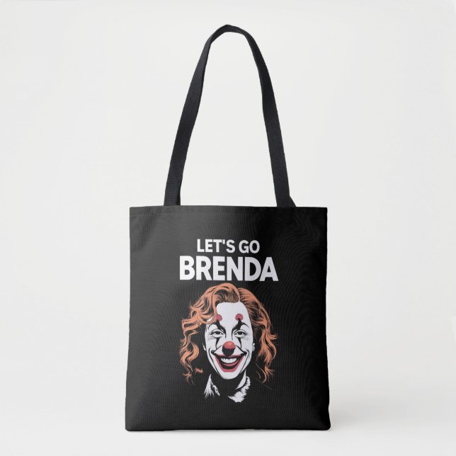 Kamala Clown Låt oss gå Brenda Tygkasse (Framsida)