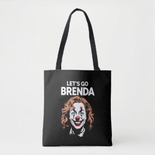 Kamala Clown Låt oss Go Brenda Tygkasse