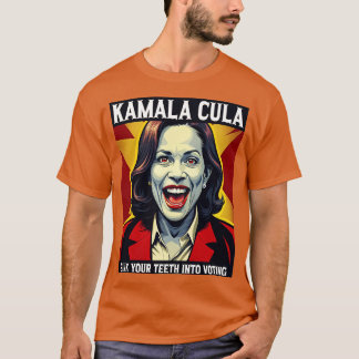 kamala cula sjunk in dina tänder i röstning Val U T Shirt