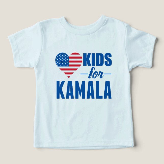 Kamala Cute Democrat T Shirt (Design Framsida)