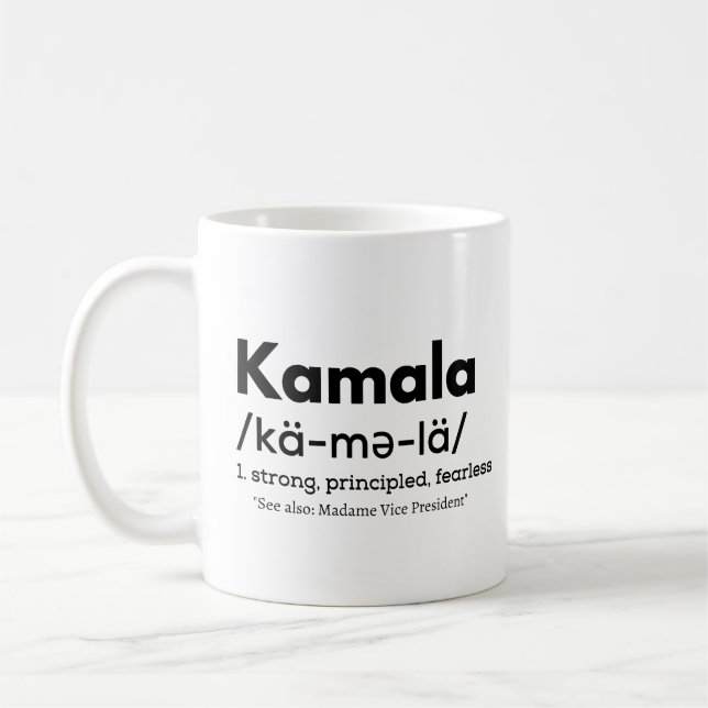 kamala definition, kamela, definition av kamala, d kaffemugg (Vänster)
