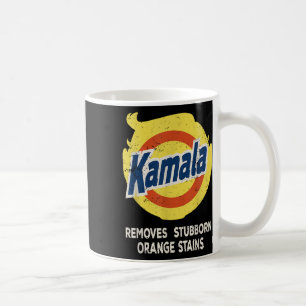 Kamala Detergent tar bort stubborn Orange Stains Kaffemugg