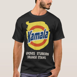 Kamala Detergent tar bort stubborn Orange Stains T Shirt