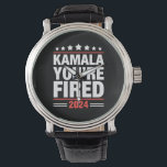 Kamala Du Är Avskedad Kamala Harris 2024 Armbandsur<br><div class="desc">Kamala Du Är Avskedad Kamala Harris 2024</div>