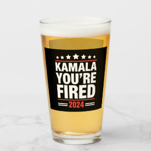 Kamala Du Är Avskedad Kamala Harris 2024 Glaskopp