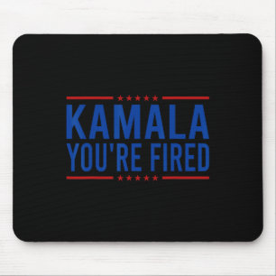 Kamala Du är Fired 2024 Funny Donald Trump Ssticka Musmatta