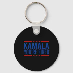Kamala Du är Fired 2024 Funny Donald Trump Ssticka Nyckelring
