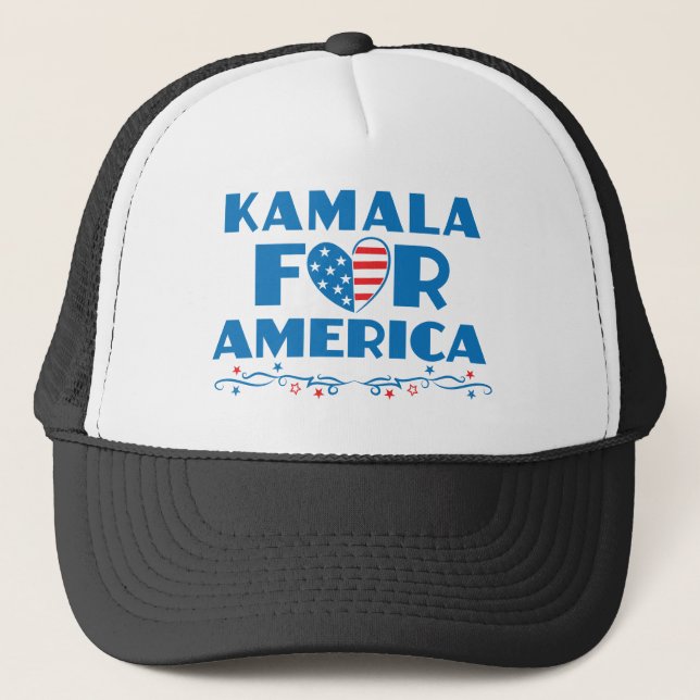 Kamala för Amerika 2024 Keps (Framsida)