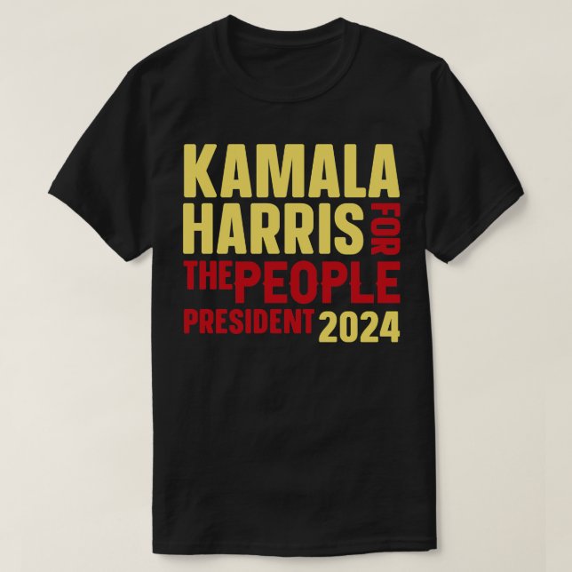 Kamala för folket t shirt (Design framsida)