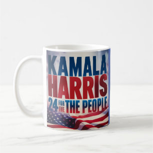 Kamala för Folkets politiska kaffe Mugg