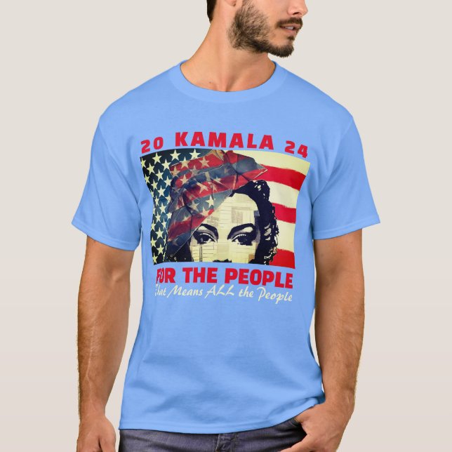 Kamala för personer 2024 T-Shirt (Framsida)