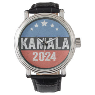 Kamala för president Kamala-valet 2024 Armbandsur