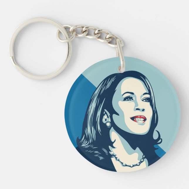 Kamala Forward Posterized Stil Art Chain (Framsidan)
