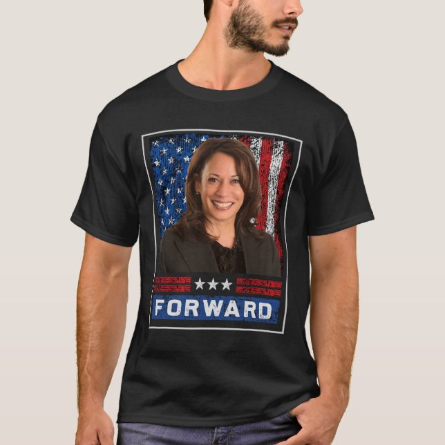 Kamala Forward President Kamala Harris Wheimer 202 T Shirt (Framsida)