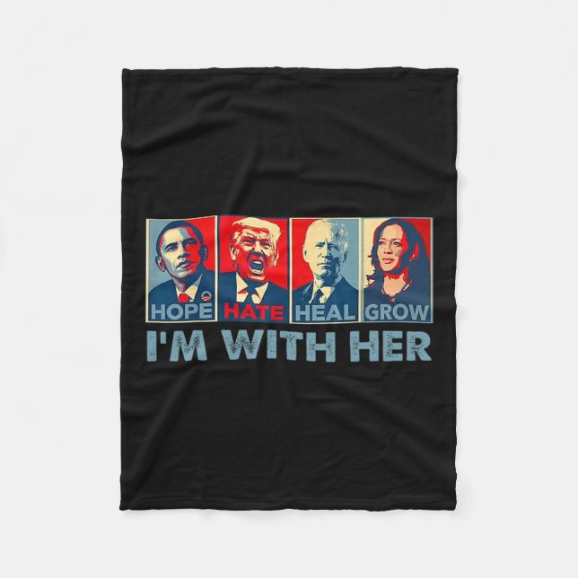 Kamala Harr (EPP-ED, Tyskland) Fleecefilt (Framsidan)