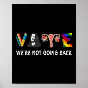 Kamala Harr kommer inte att rösta igen 2024 Poster