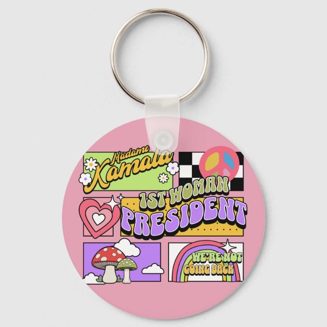 Kamala Harris 1st Woman President Inauguration Nyckelring (Framsida)