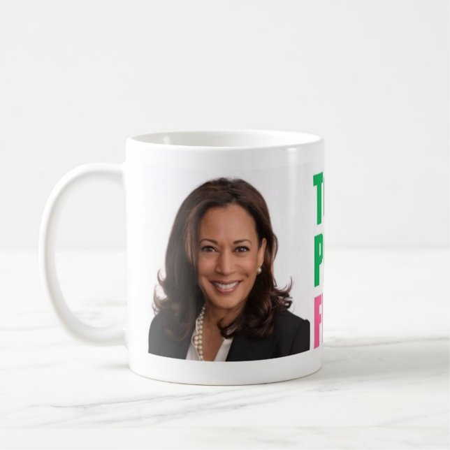 Kamala Harris 2020 AKA TFP Kaffemugg (Vänster)