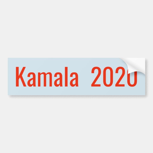 Kamala Harris 2020 Bildekal (Framsidan)
