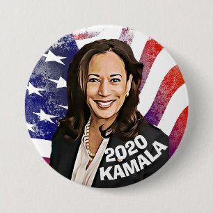 Kamala Harris 2020 Kandidat till presidentvalet Knapp
