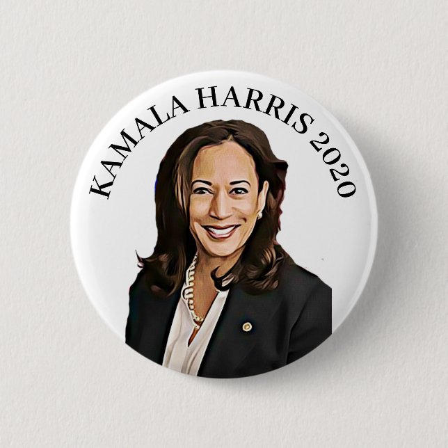 Kamala Harris 2020 Kandidat till presidentvalet Knapp (Framsida)